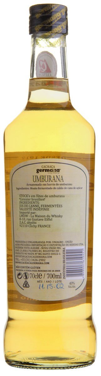 Germana Umburana cachaca - 700 ml
