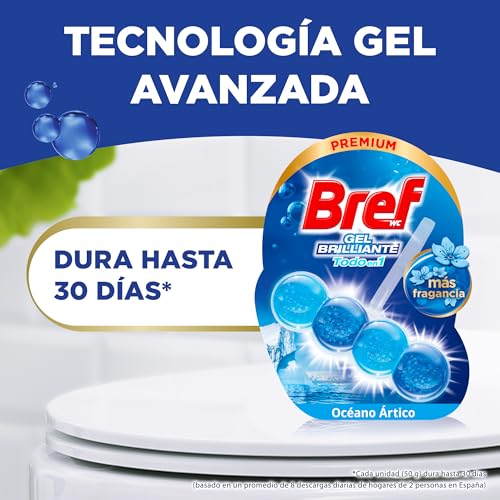 BREF WC Brilliant Gel Tutto in 1 Forza Artica 2 x 42 g