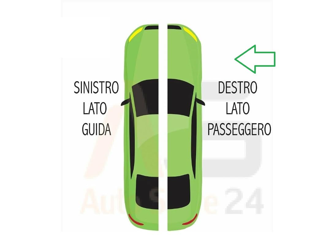 CG94 MANIGLIA ESTERNA POST. KANGOO 1997-2003 NERASCORREVOLE DX S/FORO BLOCCHETTO CHIAVE
