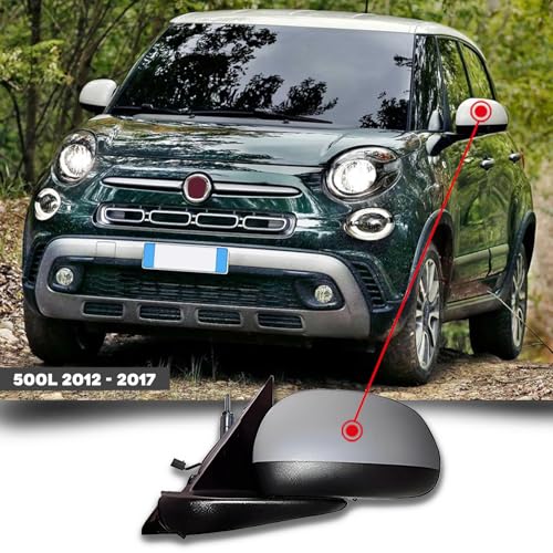 CG94 - Calotta Specchietto Retrovisore da Verniciare Compatibile per Auto N. QASHQAI 2007 C/PRIMER