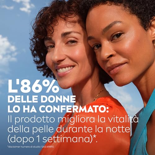 NIVEA Q10 Anti-Rughe Power Crema Viso Notte Extra Rigenerante 50 ml, Crema viso antirughe e idratante, Crema viso Acido Ialuronico, Coenzima Q10 e Creatina per un doppio booster di collagene