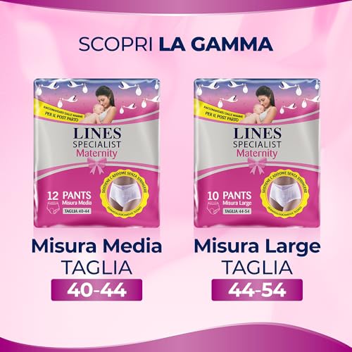 LINES MATERNITY Assorbenti Post Parto