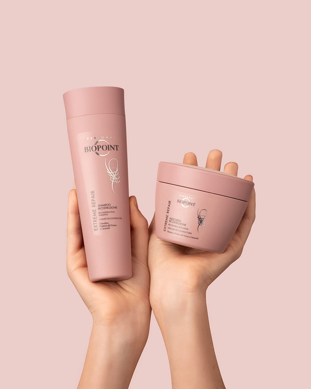 Biopoint Extreme Repair - Shampoo Ricostruzione, Azione Fortificante e Ristrutturante, Deterge Delicatamente e Rigenera i Capelli, 200 ml