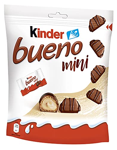 MINI KINDER BUENO CIOCCOLATO BARRETTE INCARTATE T.18 MINI BUSTA 108GR NOCCIOLA