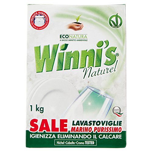 Winni's - Sale Lavastoviglie, Marino Purissimo - 6 pezzi da 1 kg [6 kg]