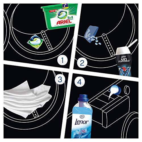 Lenor unstoppables Profumo di biancheria in perle – 210g x Set di 3