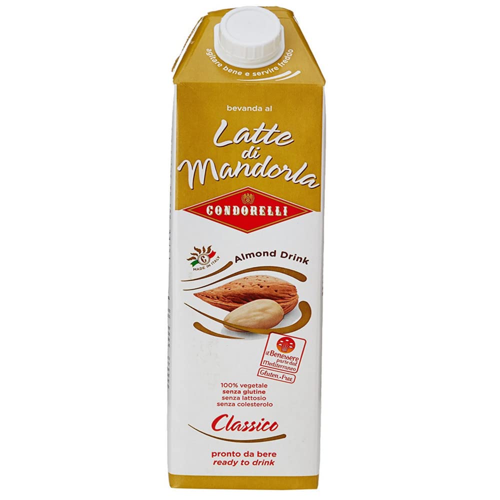 Condorelli latte di mandorla 12 brik da 1 litro