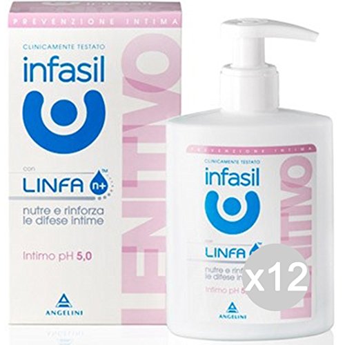 Set 12 INFASIL Intimo Ml 200 Lenitivo Cura E Igiene Del Corpo