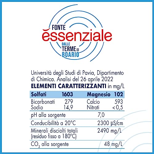 Fonte Essenziale Acqua Minerale Naturale - 6 x 1 L