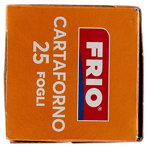 Frio - Cartaforno Antiaderente in Fogli, 33 x 38 cm - 25 fogli