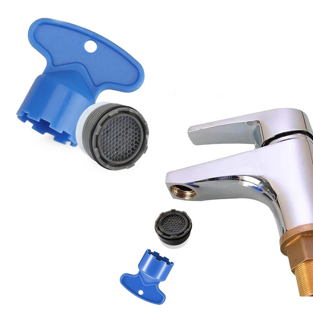 CG94 - Kit Areatore Piatto Scomparsa M.21,5X1 C/Chiave H.15 Busta Appendibile