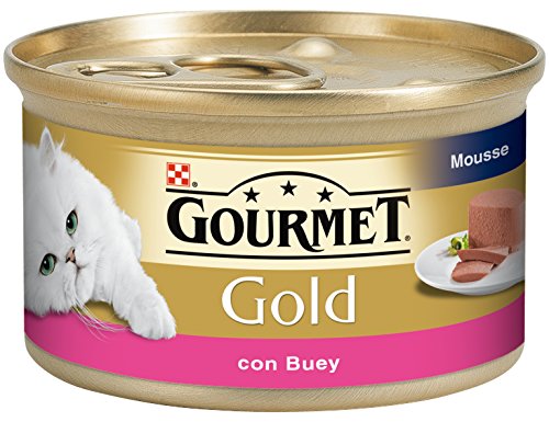 Gourmet, Alimento Completo per Gatti con Manzo - 85 gr