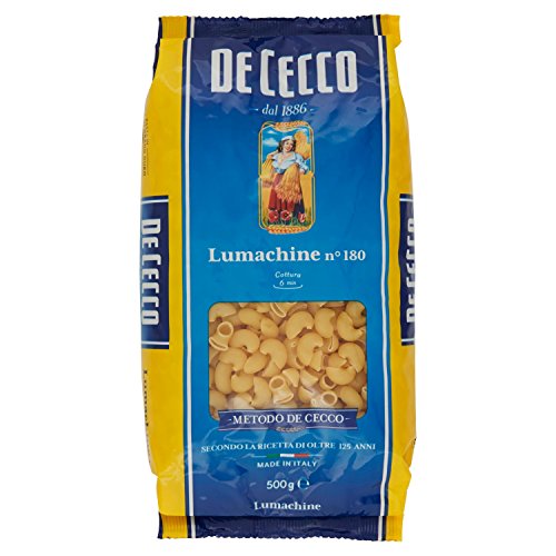 De Cecco - Lumachine, cottura 6 min - 6 pezzi da 500 g [3 kg]