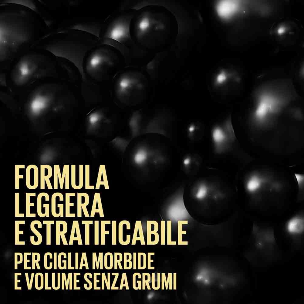 Maybelline New York Mascara Volumizzante, Volume Modulabile Senza Grumi, Formula Stratificabile, Con Comodo Scovolino a Pettine, Colossal Bubble, 10 ml