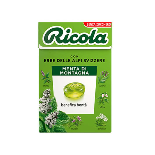 CARAMELLE RICOLA MENTA DI MONTAGNA ASTUCCIO pz 20