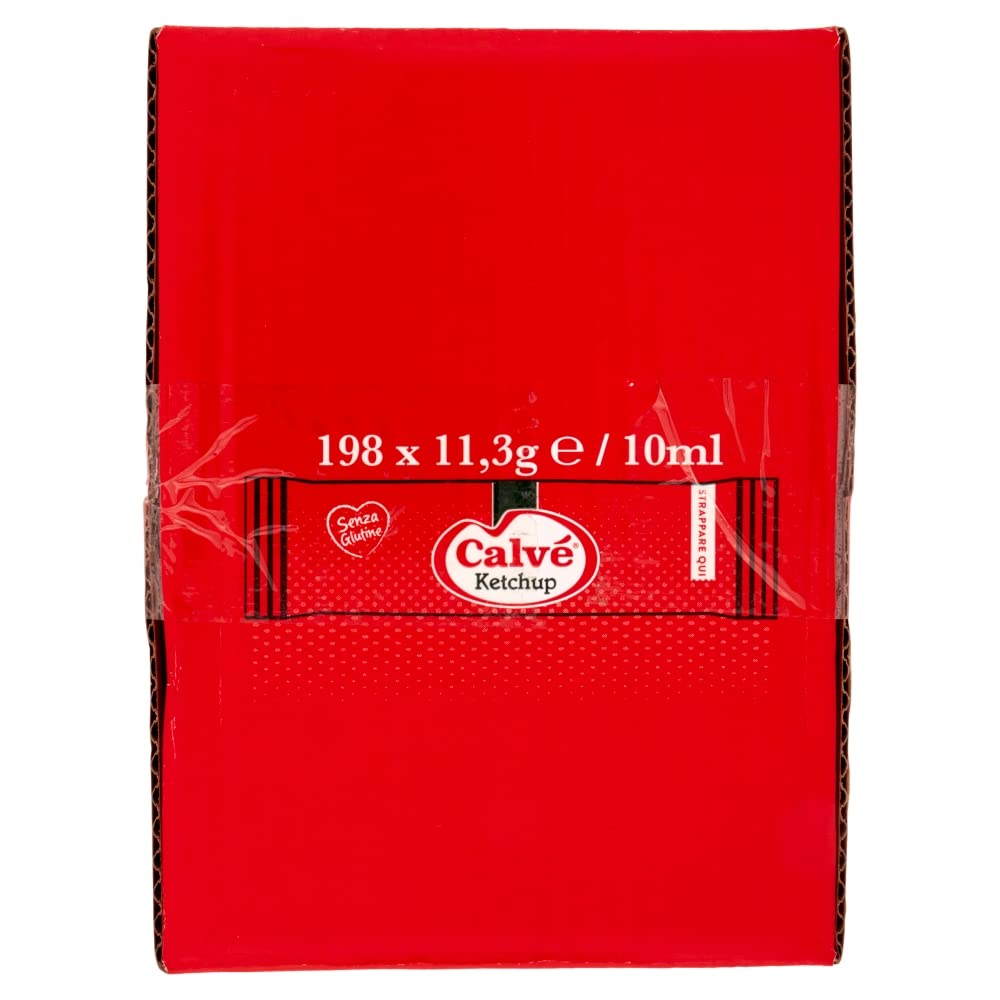 Calvè Ketchup monodose in bustina - 198X10 ml