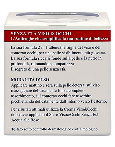 Acqua alle Rose Crema senza Età Viso e Occhi, 50ml