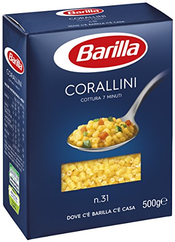 Barilla - Corallini, Cottura 7 Minuti - 500 g - [confezione da 12]