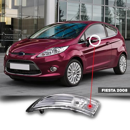 CG94 - Fanale Retrovisore Compatibile per Auto F. FIESTA 2008 Sinistro