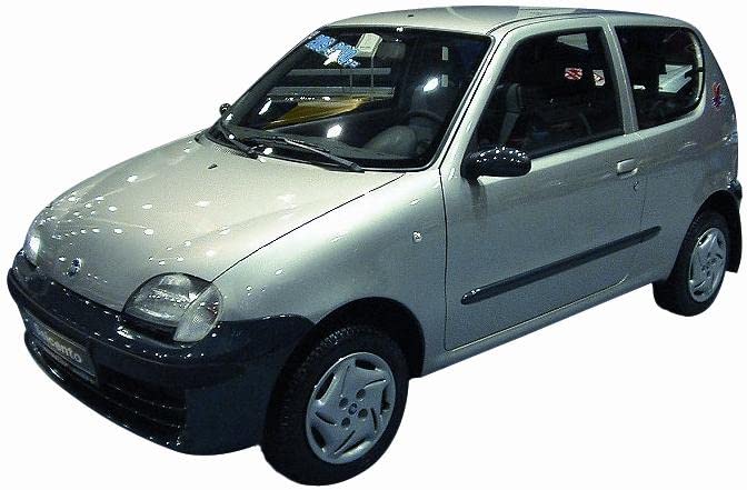 CG94 RETROVISORE C/Leva Destro [Lato Passegero] per Auto: SEICENTO RY - Calotta Nera