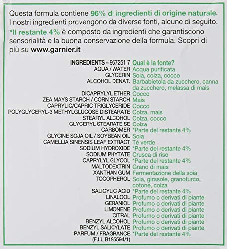 Garnier Skin Naturals Crema Sorbetto per Pelli Secche - 50 ml