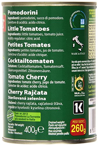 La Torrente - Pomodorini - 6 pezzi da 400 g [2400 g]