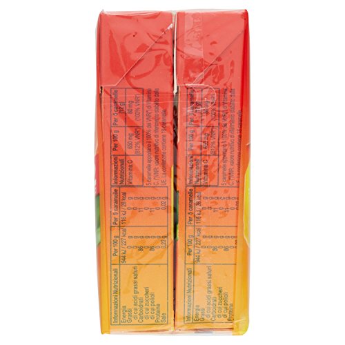 Golia Frutta C Caramelle Ripieni con Vitamina C, Confezione da 2 x 46g