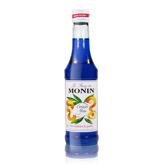 Le sirop de Monin Curaçao Blu Sciroppo 250 ml