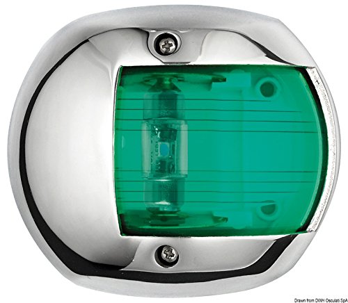OSCULATI Fanale a LED 112,5 Verde