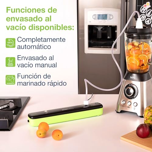 Laica VT3104 Macchina sottovuoto, Plastica, Multicolore