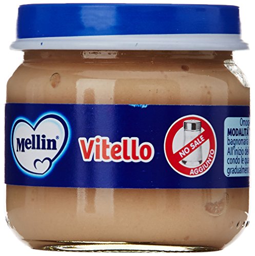 Mellin - Vitello, Omogeneizzato, 2 Vaschette
