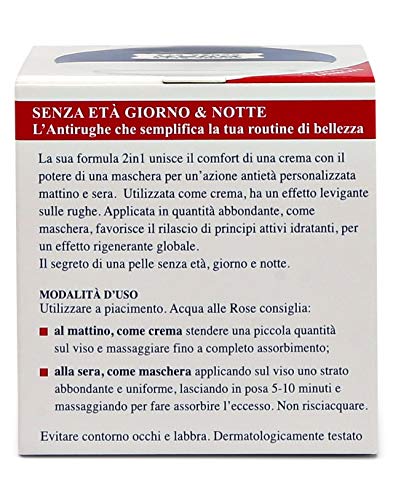 Acqua alle Rose Crema-Maschera senza Età Giorno e Notte, 50 ml