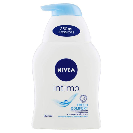 NIVEA Intimo Fresh Comfort Lozione per il lavaggio, 6 x250 ml