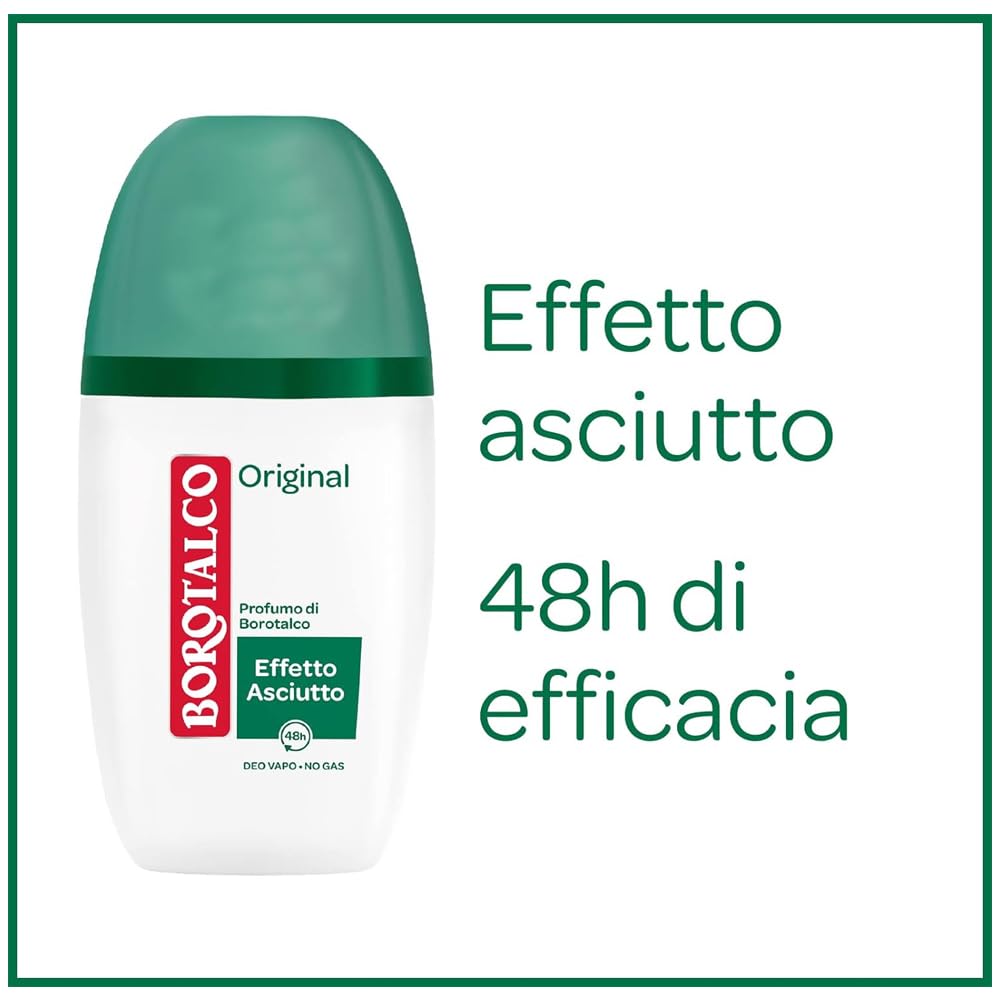 Borotalco Deodorante Vapo Original, 75ml