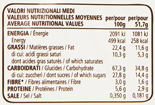 Pavesi - Ringo Nocciola e Choco - 3 confezioni da 6 porzioni [18 porzioni, 930 g]