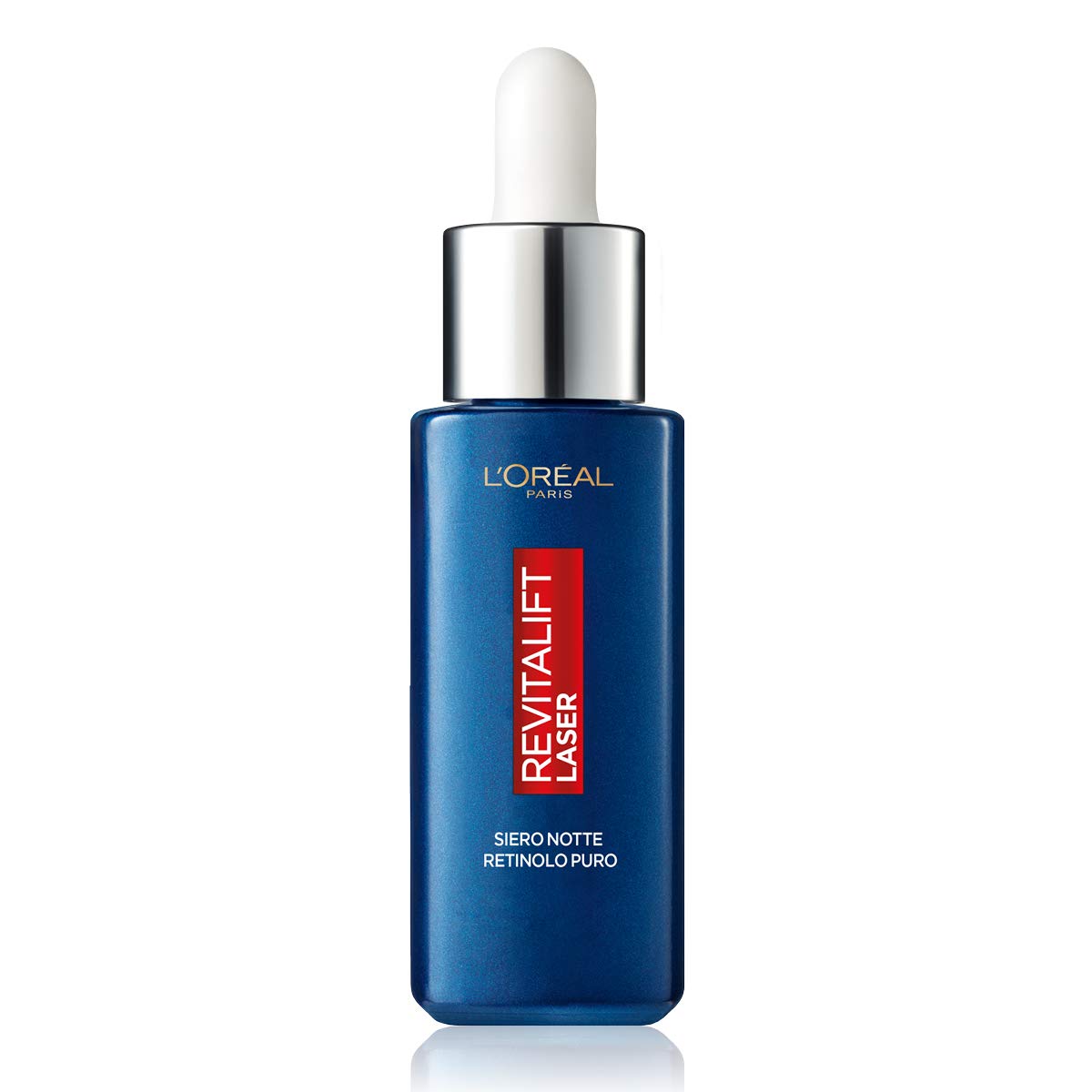 L'Oréal Paris Siero Notte Revitalift Laser X3, Azione Antirughe Anti-Età con Retinolo Puro, 30 ml