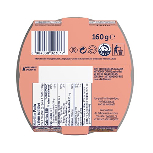 Rio mare - Mix di Fagioli e Tonno, con Carote, Peperoni, Olive - 160 g