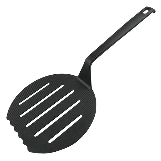 Fackelmann Spatola da cucina, paletta per frittate, uova, pancake, omelette, lavabile in lavastoviglie, materiale in nylon, fino a 220 °C, dimensioni 35 cm