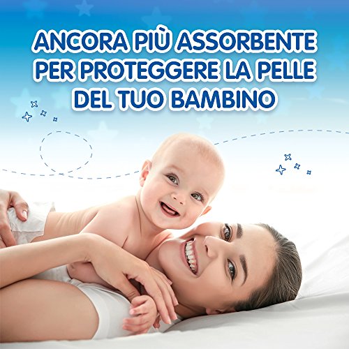Pampers Sole e Luna Pannolini Maxi, Taglia 4 (7-18 kg), 3 Confezioni da 36 (108 Pannolini)