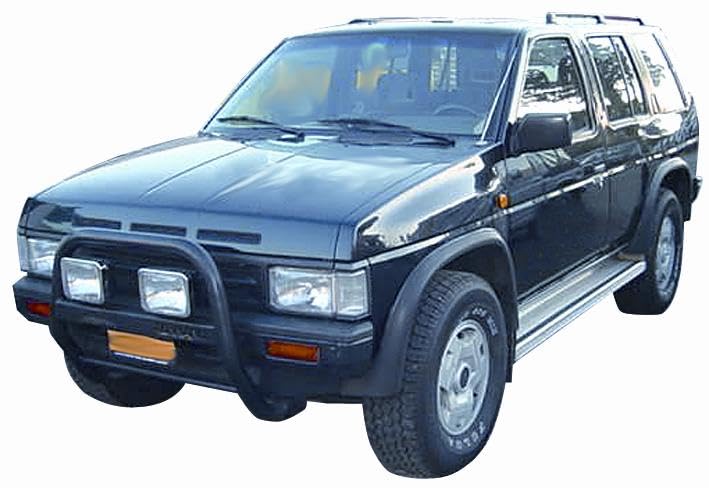 FANALE ANTERIORE BIANCO CORNICE NERA NISS. TERRANO WD 21-01/'86>12/'92 - SX