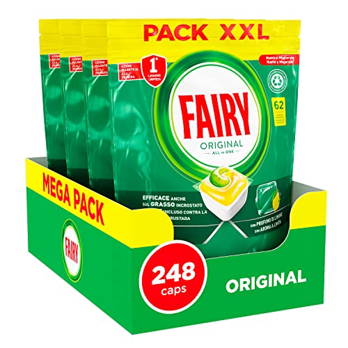 Fairy Platinum Detersivo Lavastoviglie Liquido, Gel Lavastoviglie 600 ml (Confezione da 12)