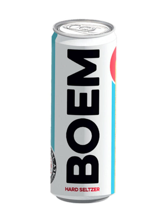 Boem drink - 4 lattine di Boem da 250ml - bevanda gassata e aromatizzata a bassa gradazione alcolica 4,5%