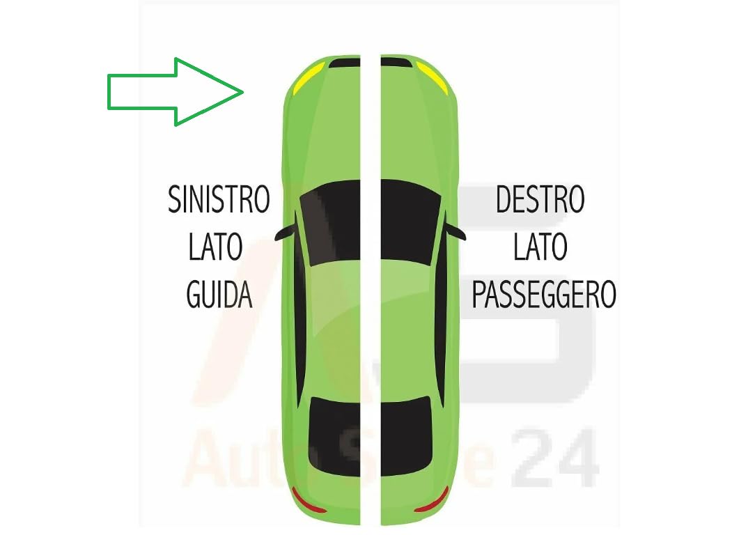 CG94 CORNICE LUCE DIURNA J_E_EP RENEGADE 2018 CROMATA ANTERIORE SX