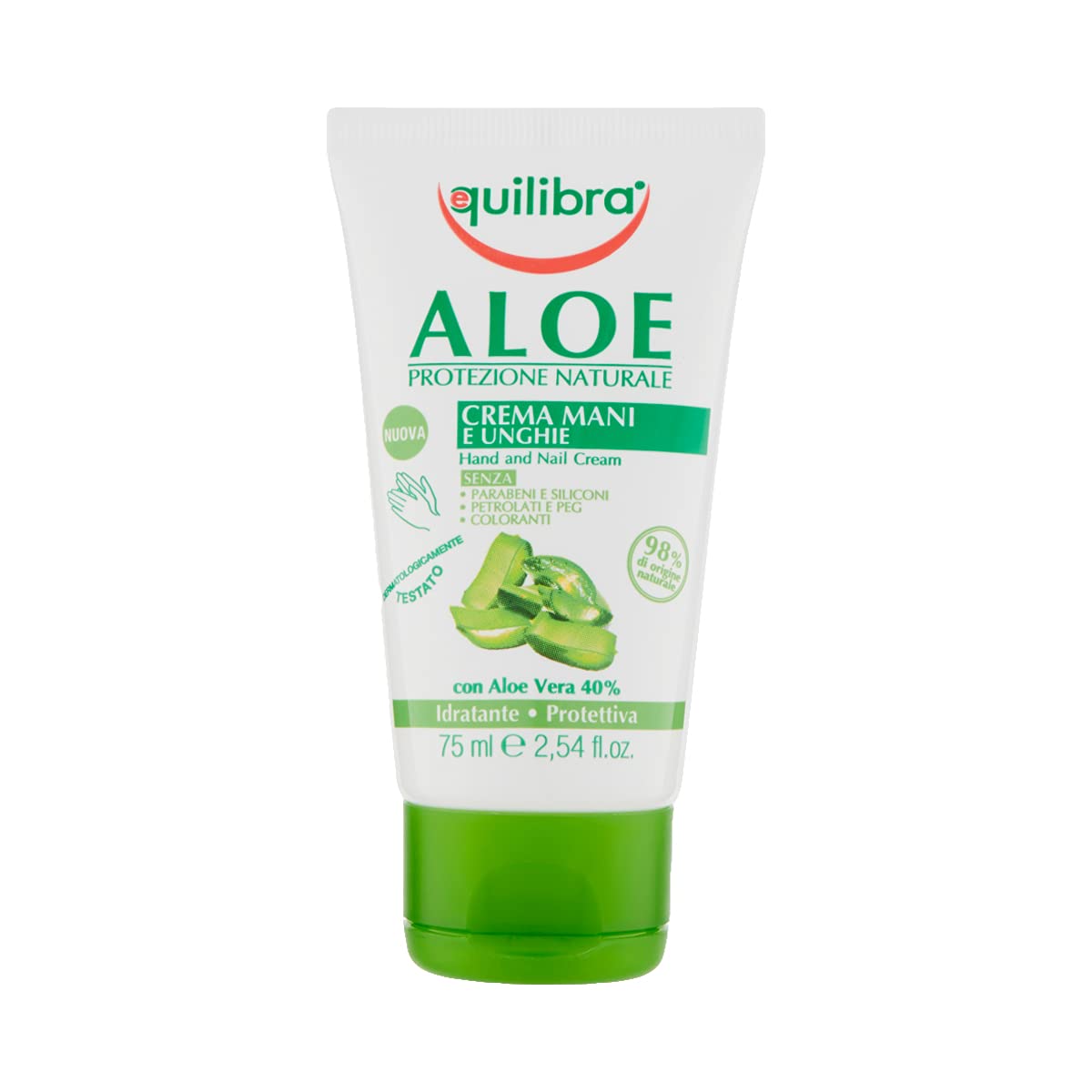 EQUILIBRA Kit Aloe : Crema Mani e Unghie - Deo-Stick + Pochette