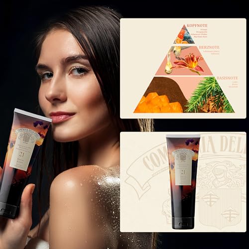 Compagnia delle Indie - Docchia Schiuma Profumato - Docchia Schiuma Donna - Docchia Schiuma Uomo - Docchia Schiuma per Pelli Sensibili - Formato 250 ml