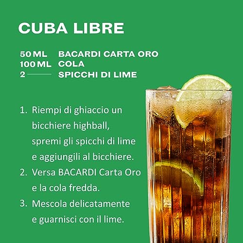 BACARDÍ Carta Oro Gold Rum, Rum dei Caraibi