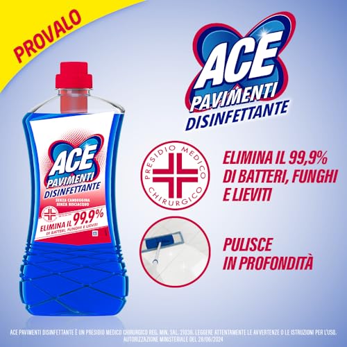ACE Pavimenti Disinfettante Flaconi