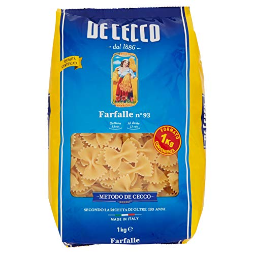 De Cecco - Farfalle - 2 pezzi da 1 kg [2 kg]