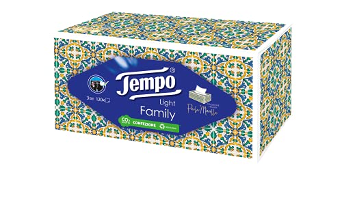 Tempo Fazzoletti 837044 Family Box, 120 Veline