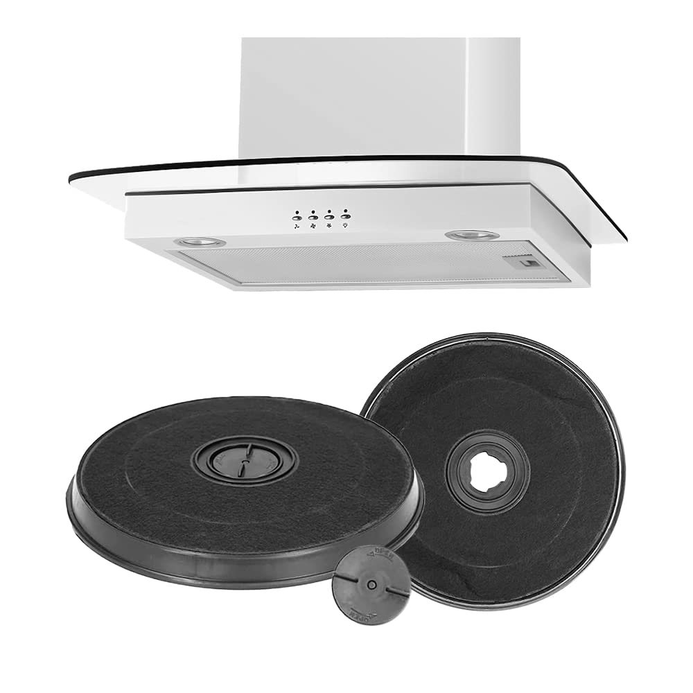 CG94 - Filtro Carbone Attivo per Cappa Ø 23,2 cm | Compatibile con Fa!ber 152/2152/2156/2740 | Facile da Sostituire | Antiodore, Carboni Attivi